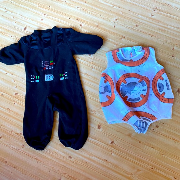 Star Wars Costumes Baby Star Wars Costumes Lot Bb8 And Darth Vader
